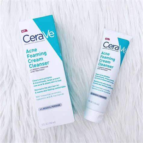 Cerave Acne Foaming Cream Face Cleanser 150ml