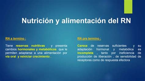 Requerimientos Nutricionales Ppt