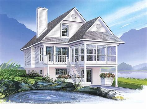 | Beach house plans, Coastal house plans, Beach style ...
