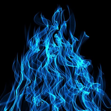 Free Download Blue Flames Of Fire Stock Photo Hd Public Domain Pictures