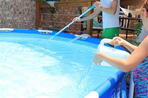 Once you have ardently removed all the water from the pool, you can use a sponge to remove the dirt. How to clean an Intex Pool when your pump is broken ...