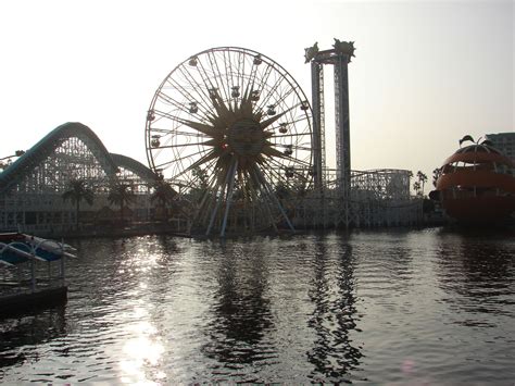Disneyland Disney California Adventure Park Look At Those Wild Rides