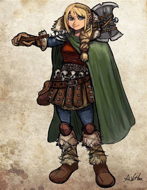 Astrid Hofferson Httyd 2 By Thelivingshadow On Deviantart