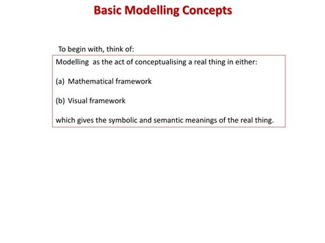 Ppt Basic Modelling Concepts Powerpoint Presentation Free Download