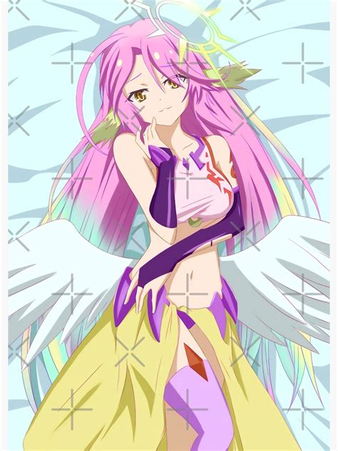 Jibril No Game No Life Drawing For Otaku Sticker For Sale By Charleslevon Redbubble