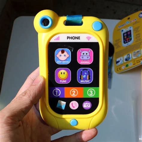 Kids Phone Childrens Educational Simulation Music Mobile Toy Phone For
