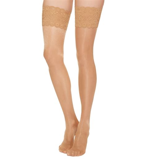 Womens Wolford Nude Satin Touch Stay Ups Harrods Countrycode