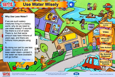 What do you stand for? Use Water Wisely Interactive for 3rd - 8th Grade | Lesson ...