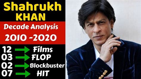 Telugu cinema is one among the most popular and profitable film industry in india after bollywood. Shahrukh Khan Decade Analysis 2010 to 2020 | Hit or Flop ...