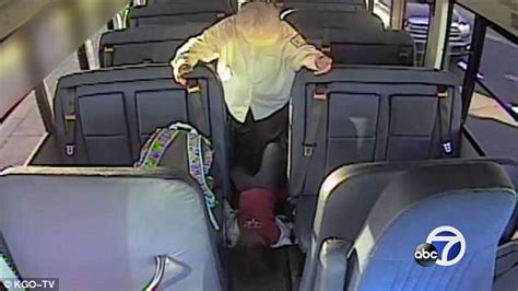 Surveillance Video Shows Ca School Bus Driver Abusing Autistic Girl Daily Mail Online
