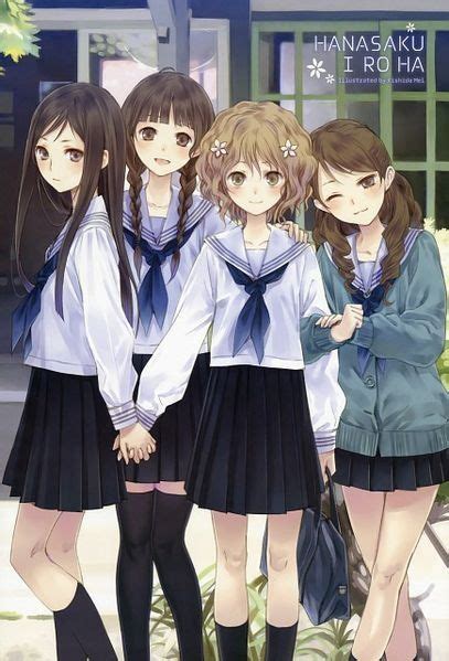Best Friends Four Ever Manga Girl Anime Girls Manga Anime Anime