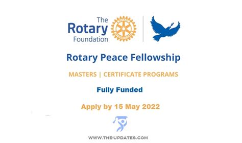 Rotary Peace Fellowship Programme 2023 24