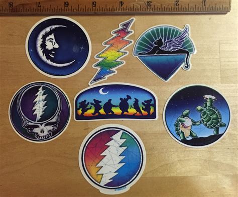 Grateful Dead Stickers And Decals Steal Your Face Sticker