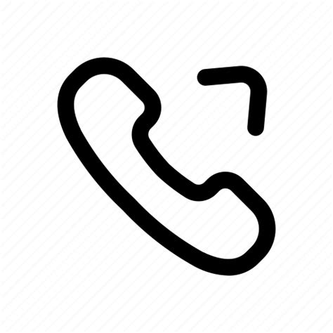 Outgoing Call Calls Telephone Icon Download On Iconfinder