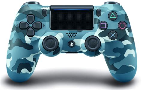 Dualshock 4 Wireless Ps4 Controller Blue Camo For Sony Playstation 4