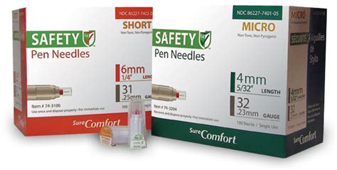 Sure Comfort Safety Pen Needles Allison Medical