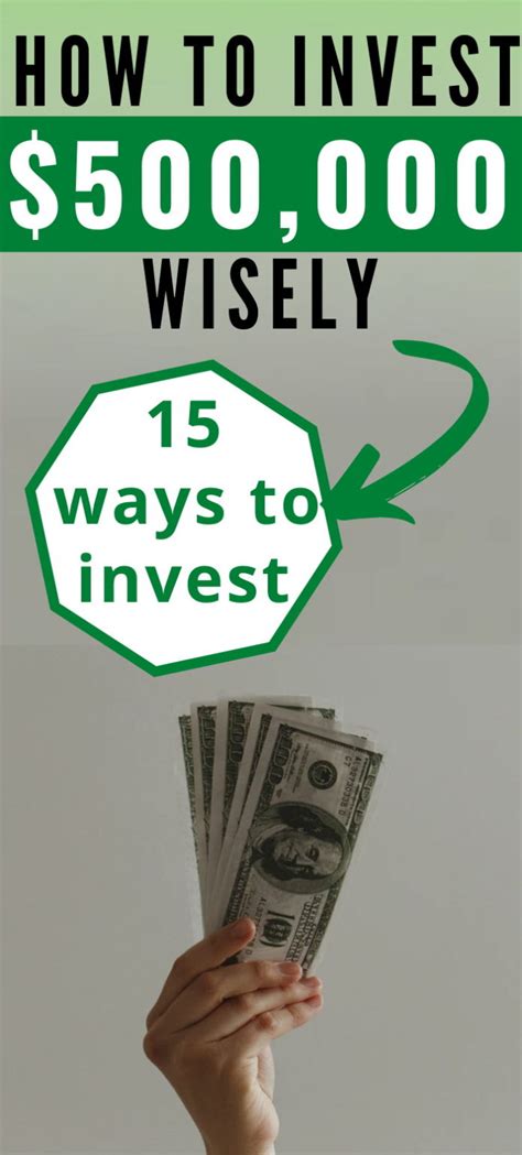 How To Invest 500k And Make It Grow Investing Best Way To Invest