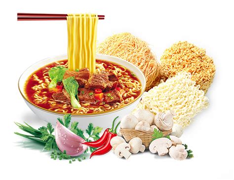 That is why instant noodles don't stick to each other while cooking. Instant Noodles - Lotus Gourmet