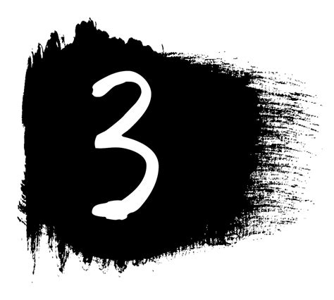 3 Number Png File Png All Png All