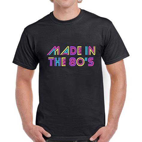 Made In The 80s Tshirt 80s Shirts For Men Retro T Etsy