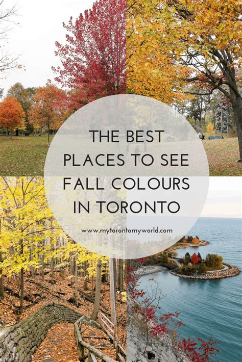 The Very Best Places To Experience The Toronto Fall Colours Artofit