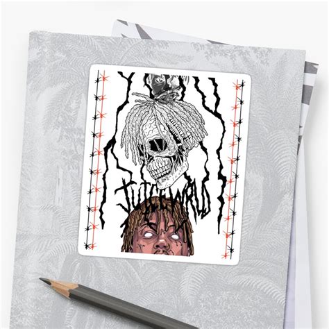 But lets keep showing his freestyles love. "Juice wrld fan art merch and gear" Stickers by robtaf | Redbubble