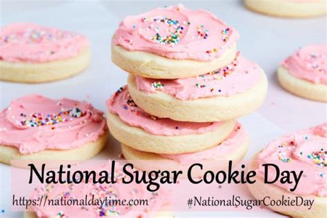 National Sugar Cookie Day 2023 Sunday July 9