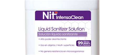Nit Liquid Sanitizer Solution Grupo Sur