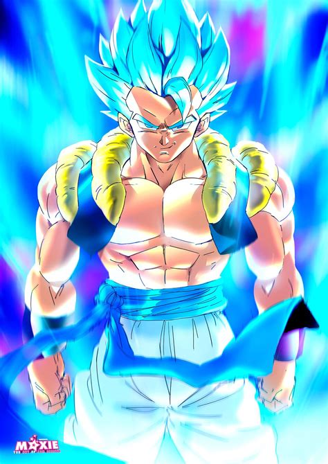 Super spirit bomb and holy wrath! Super Saiyan Blue Gogeta | Dragon Ball Super Broly by Tom ...