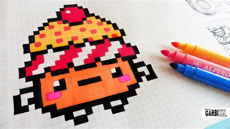 Handmade Pixel Art How To Draw Kawaii Cupcake Pixelart Dibujos