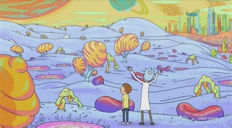 The Weird Wonderful Worlds Of Rick And Morty Overmental