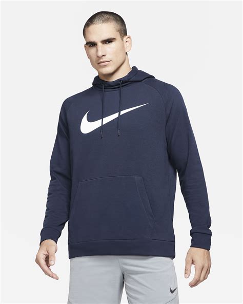 Nike Dry Graphic Mens Dri Fit Hooded Fitness Pullover Hoodie Nike No