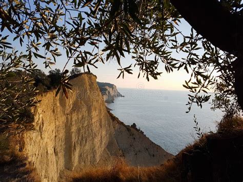 Loggas Beach In Corfu Island Stock Image Image Of Promontory Nature