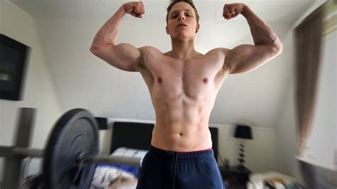 Teen Bodybuilder Insane Biceps And Triceps Workout Wpolskiolympia Youtube