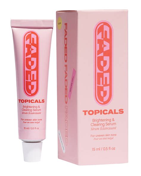 Buy Topicalsfaded Brightening And Clearing Serum Reduces