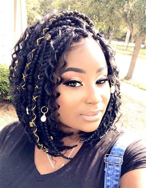 Ready To ShipGhana Bob Box Goddess Braided Wig Lace Etsy Braids With Curls Bob Braids