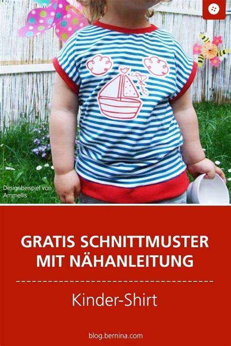 Als stoffe eignen sich jersey, interlock und leichte strickstoffe. Schnittmuster Langarmshirt Kind Kostenlos