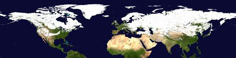 Nasa Svs Snow Cover Over The Northern Hemisphere During The Winter Of
