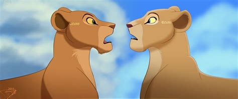 Young Adult Nala Vs Queen Nala Lion King And Lion King 2 Pinterest