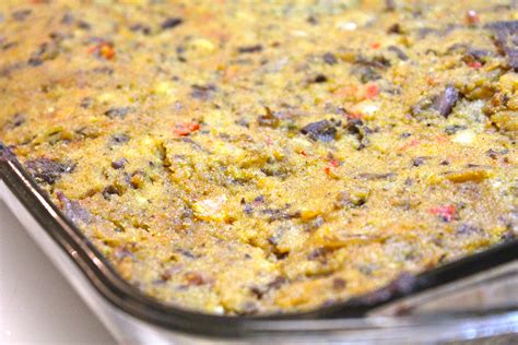 I had to include this recipe because it illustrates the horrendous conditions that told the enslaved black person he who could eat fastest got most, and he that was strongest got the best place, but few left the trough. Delicious Southern Cornbread Dressing | I Heart Recipes