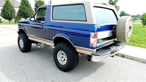 1996 Ford Bronco 351 Ci Automatic Mecum Auctions Ford Bronco Ford