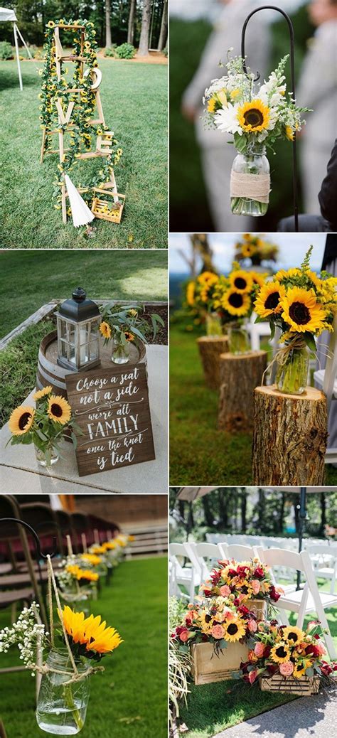 35 Pretty And Bright Sunflower Wedding Ideas