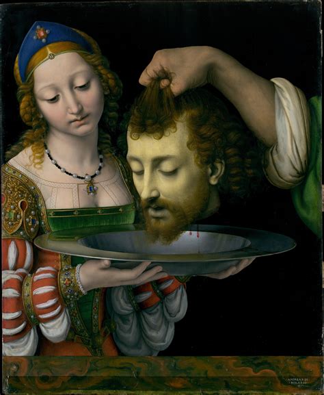 Salome With The Head Of Saint John The Baptist Illustration World History Encyclopedia