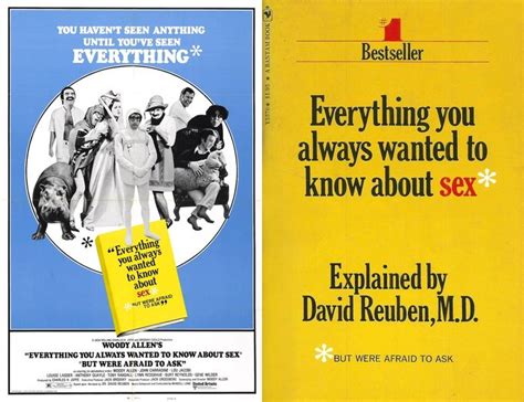 everything you always wanted to know about sex but were afraid to ask 1972 the movie vs the book