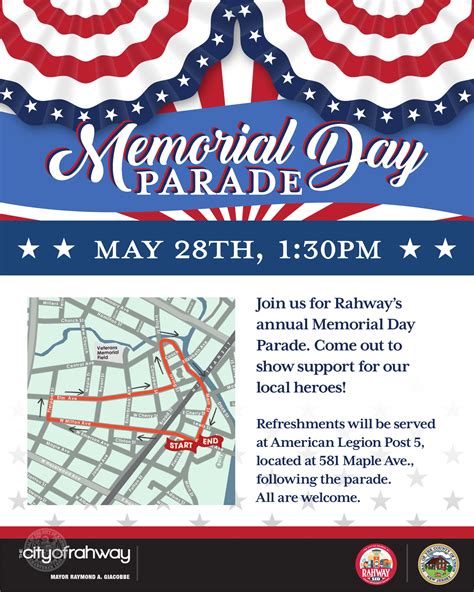 Renna Media Rahway To Hold Annual Memorial Day Parade