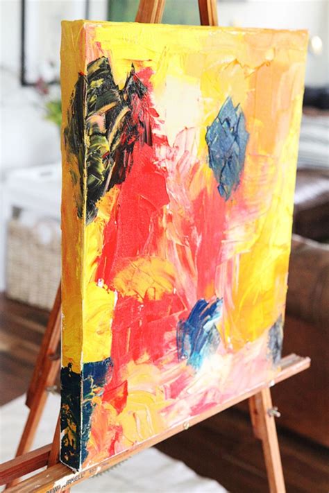 90 Easy Abstract Painting Ideas That Look Totally Awesome