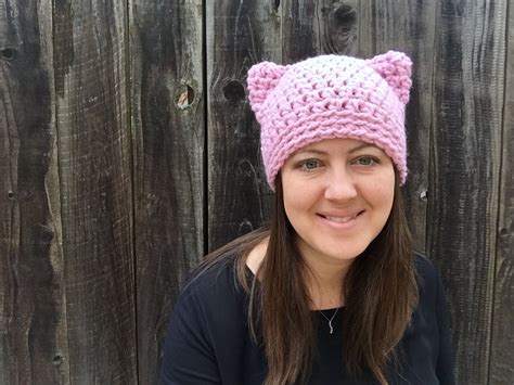 pink pussyhat pussycat hat pussy hat pink cat hat 2019 etsy