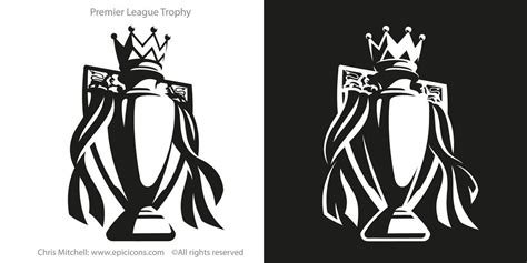 Premier League Trophy Icon Logo Brand Icon Epicicons Fc Liverpool