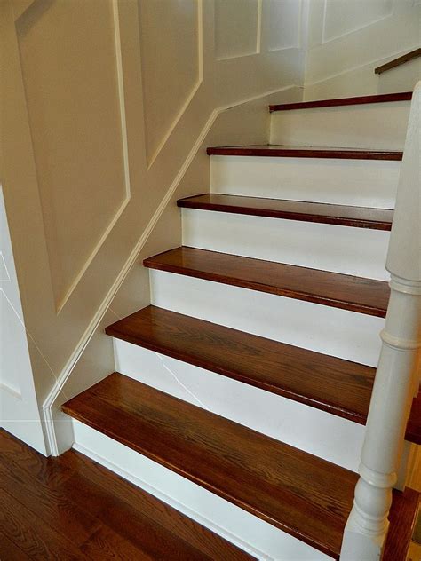 Larger Staircase Refinished Shown Here With Board And Batten Diy