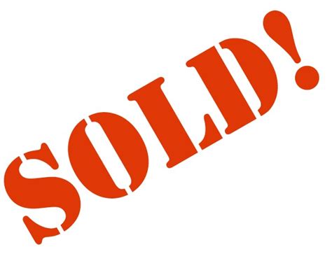 Image Of Sold Sign Clipart Sold Sign Clipart Clip Art Library